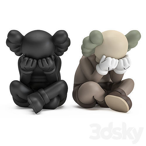 Oturan%20Kaws%20Heykelleri%20100%20Cm